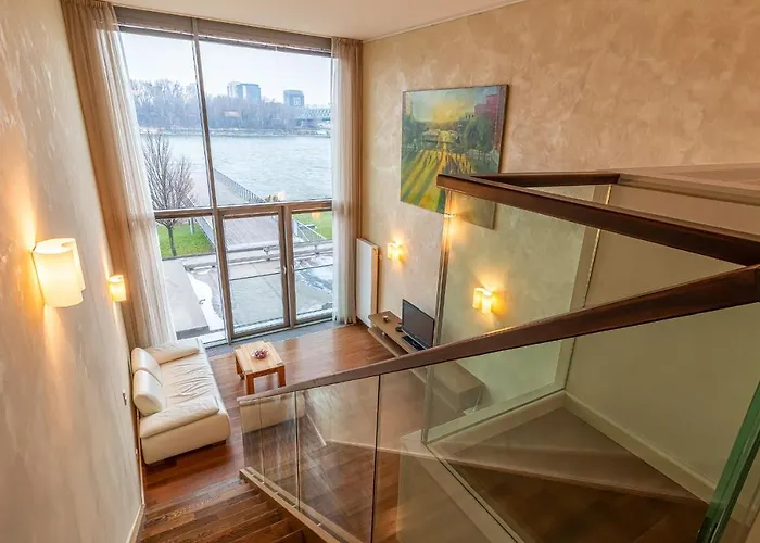 Апартаменты Luxury With Danube River View Братислава